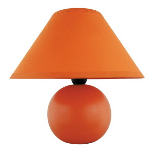 Ariel pomarańczowa lampka stołowa Rabalux 4904
