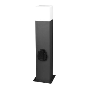 New York E27 oprawa ogrodowa z gniazdem elektrycznym 44cm 307323