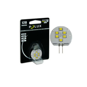 Źródło LED JC G4 12V WWSMD 6400K płaskie