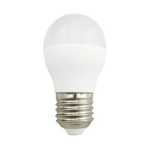 Żarówka LED G45 E27 5,5W SMDWW 480lm 3000K ceramic mleczna