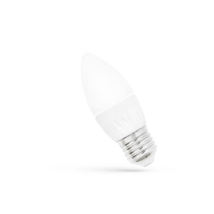 Żarówka LED świeczka E27 230V 4W WW 3000K Spectrum