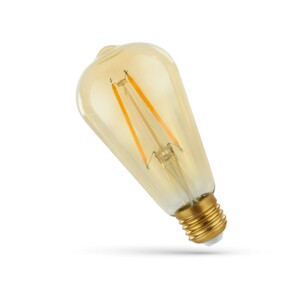 LED ST64 E27 230V 2W COG WW GOLDEN SPECTRUM