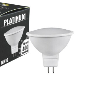 Reflektor LED POLUX PLATINUM MR16 12V SMDWW 400lm 3000K