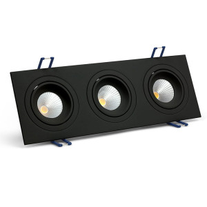 MODI SQ TRE 3x10W 3x713 lm 3000K czarna OXYLED M1502011/3x10W 3K czarny