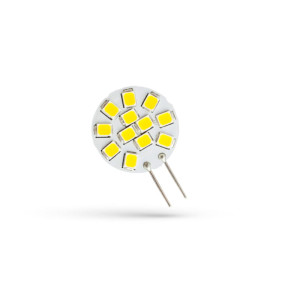 LED G4 12V 1,2W 12 LED WW 20mm 3000K Spectrum WOJ13784