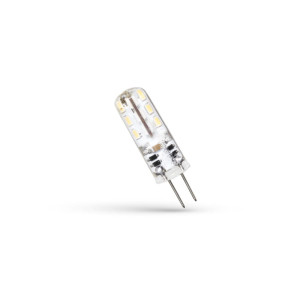 LED G4 column 12V 1,5W SILIKON WW 3000K Spectrum WOJ13117 ( 3 szt. dostępne od ręki. Wysyłka 24 h. )