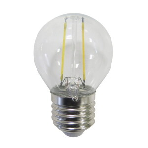 Żarówka LED filament G45 E27 2W 230lm E27 305091 ( 6 szt. dostępnych od ręki. Wysyłka 24 h. )