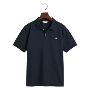GANT Shield Pique Junior, EVENING BLUE, 158-164