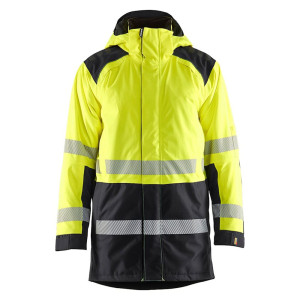 Blåkläder Vinterparkas Varsel Herr, XL, 3399 Varselgul/Svart