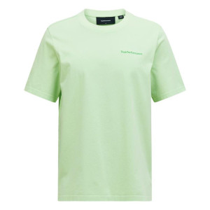 Peak Performance Original Small Logo Tee Herr, S, VIVID GREEN