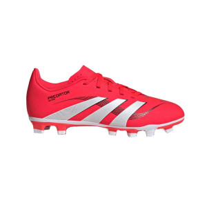 adidas Predator Club FG/MG Junior, 33,5, LUCRED/FTWWHT/CBLACK