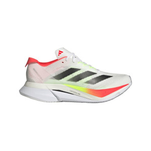 adidas Adizero Boston 12 Dam, 37 1/3, FTWWHT/CBLACK/LUCRED