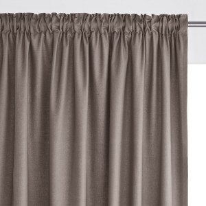 Βαμβακερή κουρτίνα με τρέσα 180x135 cm