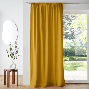 Βαμβακερή κουρτίνα με τρέσα 180x135 cm