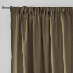 Βαμβακερή κουρτίνα με τρέσα 180x135 cm