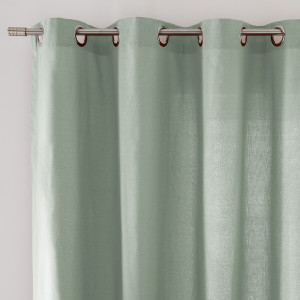Βαμβακερή κουρτίνα με καψούλια 220x135 cm
