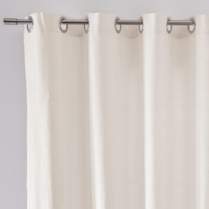 Βαμβακερή κουρτίνα με καψούλια 180x135 cm