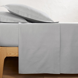 Μονόχρωμο βαμβακερό σεντόνι 150x250 cm