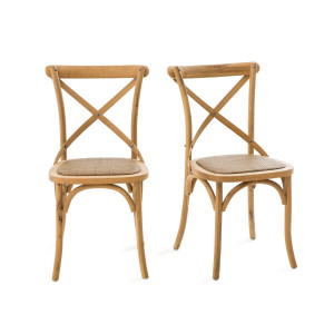 Καρέκλα Humphrey (σετ των 2) Μ53xΠ49xΥ89cm