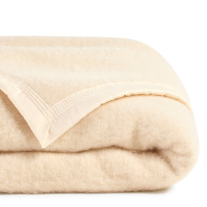 Κουβέρτα από αγνό παρθένο μαλλί Woolmark 150x220 cm