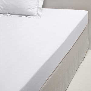 Σεντόνι με λάστιχο από περκάλι 90x190 cm