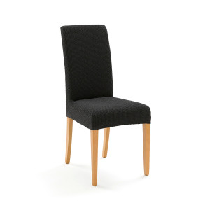 Ελαστικό κάλυμμα καρέκλας με γκοφρέ όψη One size Μ32xΠ30xΥ43cm