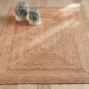 Ορθογώνιο χαλί από υάκινθο νερού Hempy 120x180 cm Μ120xΠ180cm