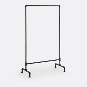 Ράγα ρούχων σε βιομηχανικό στυλ Π93xΥ152cm