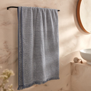 Ριγέ πετσέτα μπάνιου maxi 100x150 cm
