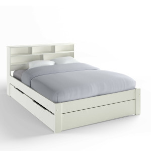 Κρεβάτι με ράφια Μ221xΠ166cm