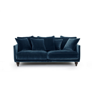 Καναπές από βελούδο Μ105xΠ178xΥ93cm