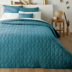 Καπιτονέ κουβερλί ZIG ZAG από 100% βαμβάκι 140x200 cm