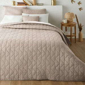 Καπιτονέ κουβερλί ZIG ZAG από 100% βαμβάκι 140x200 cm