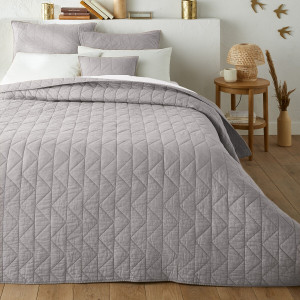 Καπιτονέ κουβερλί ZIG ZAG από 100% βαμβάκι 150x150 cm