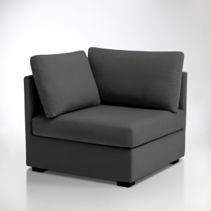 Γωνιακή πολυθρόνα Bultex από βαμβάκι Μ84xΠ84xΥ80cm