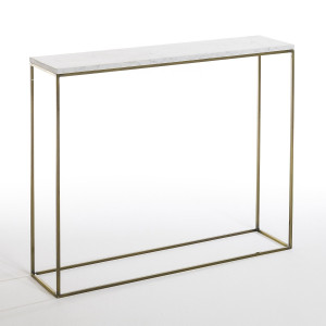 Μαρμάρινο Τραπέζι Κονσόλα Mahaut Μ22xΠ90xΥ75cm