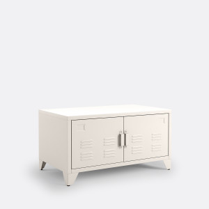Hiba μεταλλικό ντουλάπι με 2 πόρτες Μ50xΠ85cm