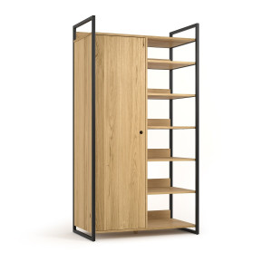 Μονάδα ντουλάπας με 1 πόρτα Μ58xΠ100xΥ193cm