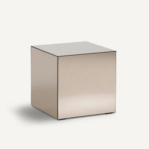 Τραπέζι καθρέφτης Lumir Μ30xΠ30xΥ30cm