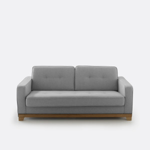 Καναπές 2 ή 3 θέσεων από πολυέστερ Μ85xΠ162xΥ84cm