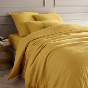 Παπλωματοθήκη από προπλυμένο λινό 240x220 cm
