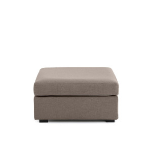 Ταμπουρέ με μελανζέ όψη και μους Bultex Μ78xΠ68xΥ43cm