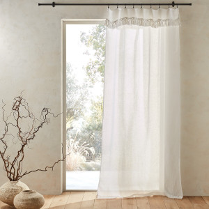Ελαφριά λινή κουρτίνα 130x280 cm