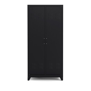 Hiba μεταλλική δίφυλλη ντουλάπα Μ50xΠ85xΥ180cm