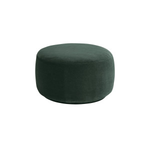 Υποπόδιο XL από βελούδο Rosebury Μ60xΠ60xΥ35cm