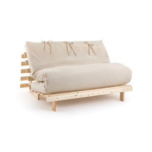 Μονόχρωμη θήκη για στρώμα futon 90x190 cm