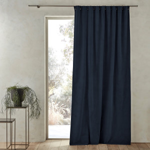 Κουρτίνα από βελούδο με μικρά καψούλια 140x180 cm