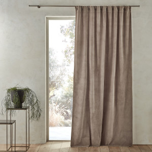Κουρτίνα από βελούδο με μικρά καψούλια 140x180 cm