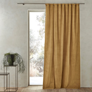 Κουρτίνα από βελούδο με μικρά καψούλια 140x180 cm