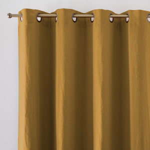 Λινό ριντό συσκότισης με καψούλια 260x135 cm